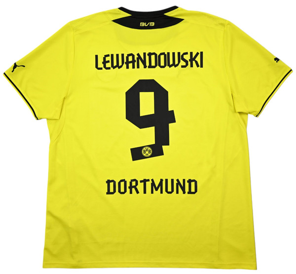 2013-14 BORUSSIA DORTMUND *LEWANDOWSKI* KOSZULKA XXL