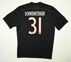 2014-15 BAYERN MUNCHEN *SCHWEINSTEIGER* SHIRT L