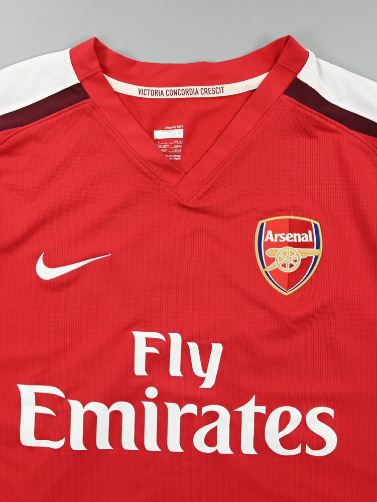 2008-10 ARSENAL *ROSICKY* SHIRT L