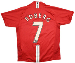 2007-09 MANCHESTER UNITED *EDBERG* KOSZULKA M