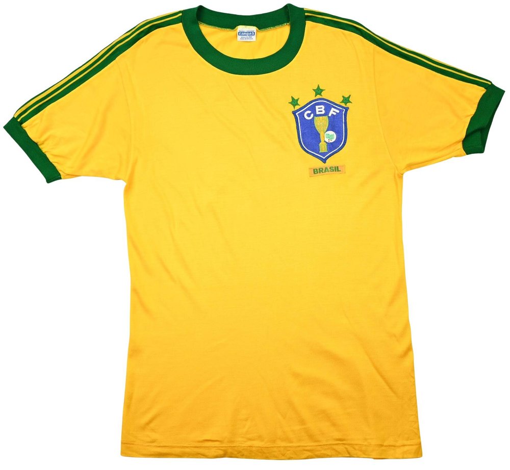 1982-85 BRAZIL REPLICA SHIRT S