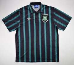 1992-93 CELTIC GLASGOW SHIRT XL