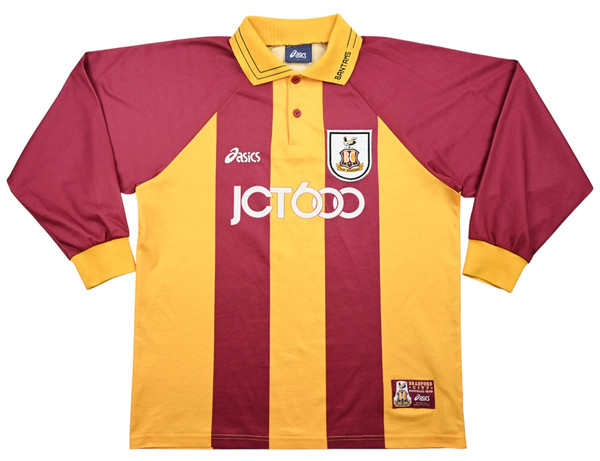1999-01 BRADFORD CITY LONGSLEEVE KOSZULKA L
