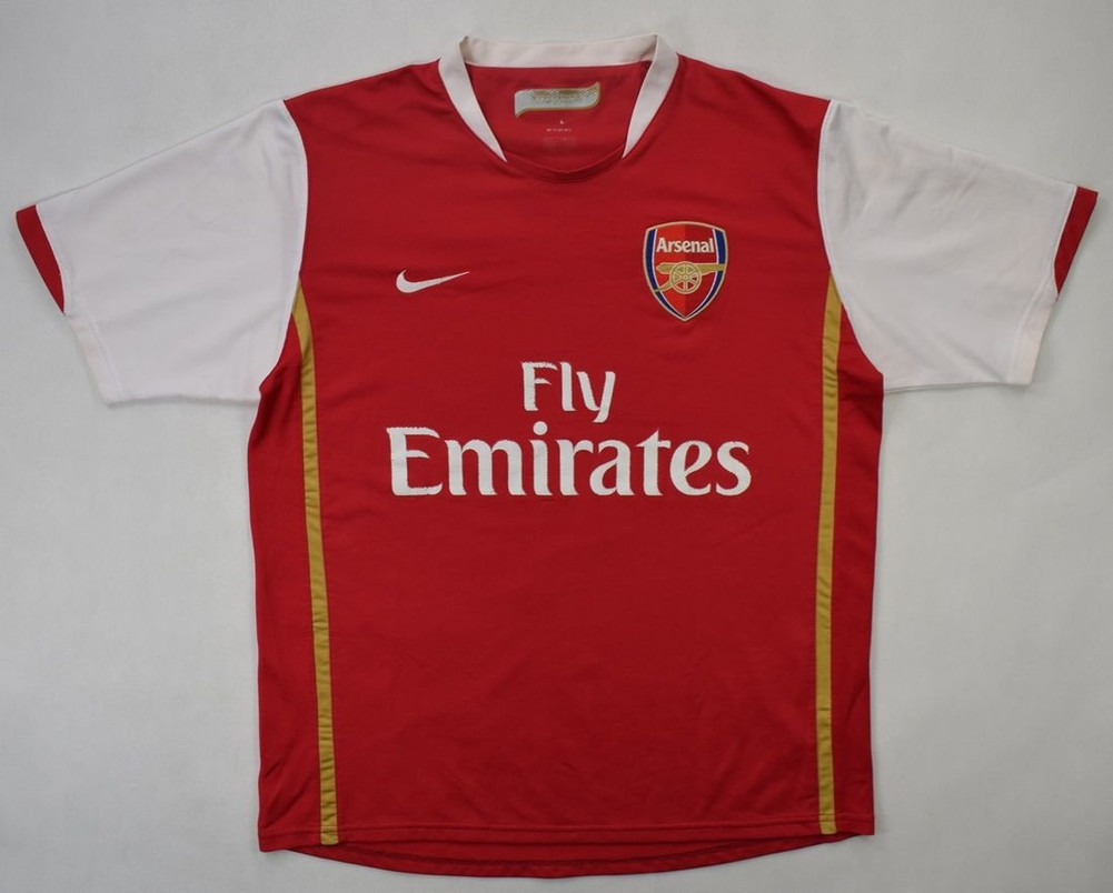 2006-08 ARSENAL LONDON *HENRY* SHIRT M