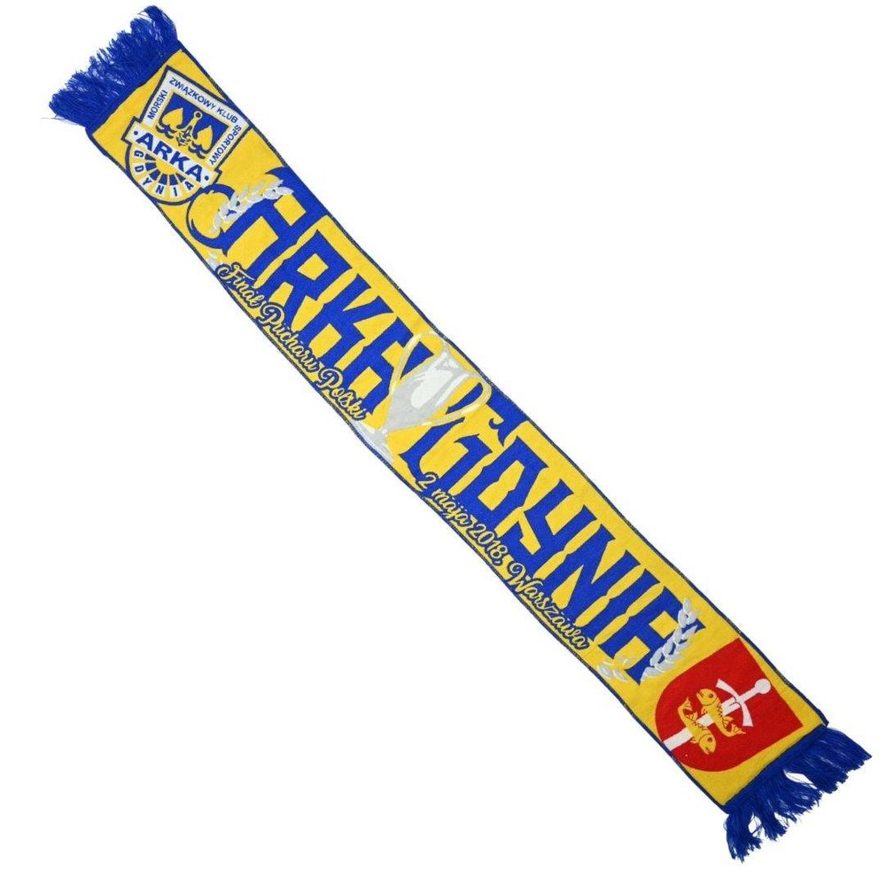 ARKA GDYNIA FUINAŁ PUCHARU POLSKI 2 MAJA 2018, WARSZAWA SCARF