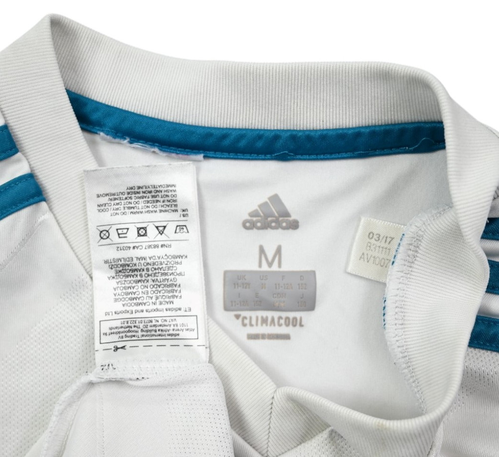 2017-18 REAL MADRID SHIRT M. BOYS