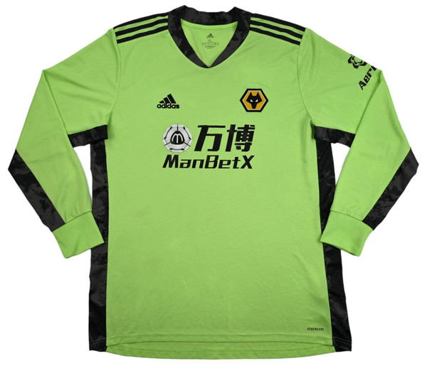 2020-21 WOLVERHAMPTON WANDERERS GOALKEEPER LONGSLEEVE XL 