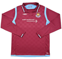 2009-10 WEST HAM UNITED LONGSLEEVE XL. BOYS