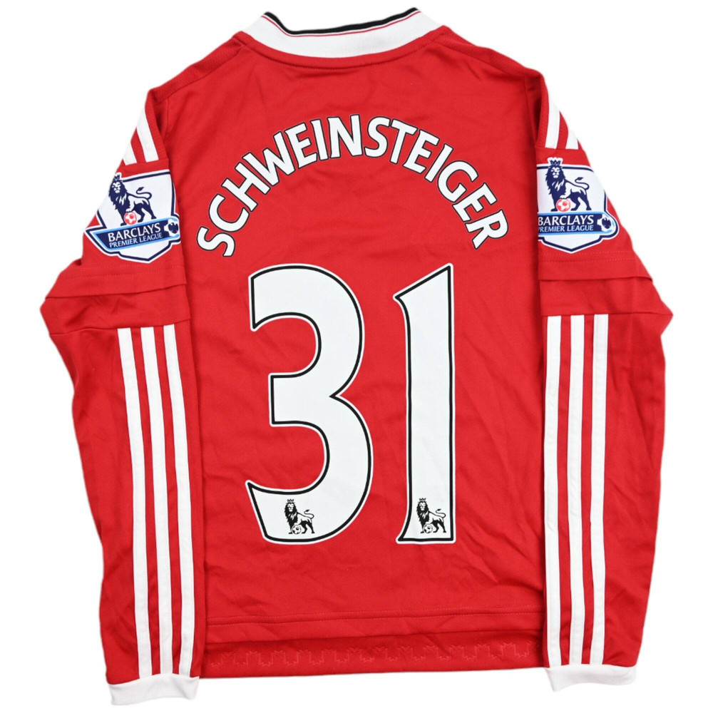 2015-16 MANCHESTER UNITED *SCHWEINSTEIGER* SHIRT S. BOYS