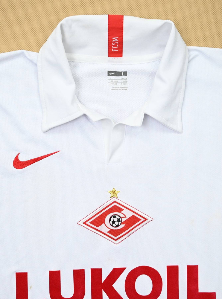 2007 SPARTAK MOSCOW *JIRANEK* CL MATCH ISSUE KOSZULKA L