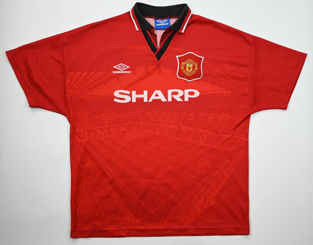 1994-96 MANCHESTER UNITED SHIRT L