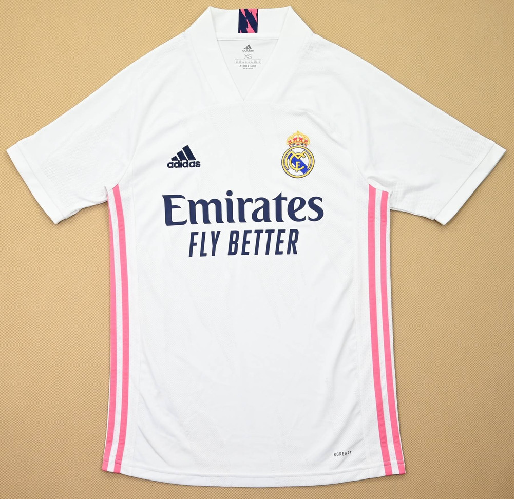 2020-21 REAL MADRID SHIRT XS
