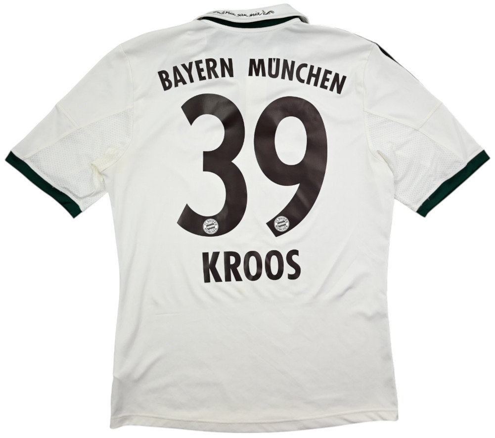 2013-14 BAYERN MUNCHEN *KROOS* SHIRT M