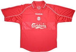 2000-02 LIVERPOOL *GERRARD* SHIRT L