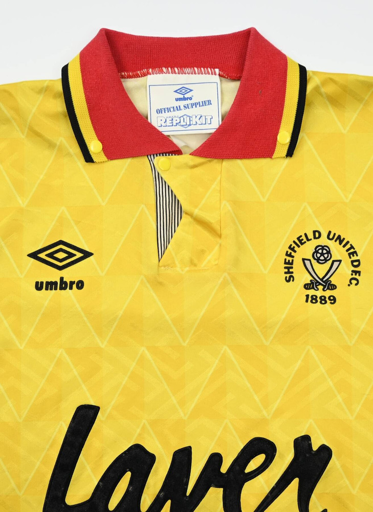 1991-93 SHEFFIELD UNITED KOSZULKA M. BOYS