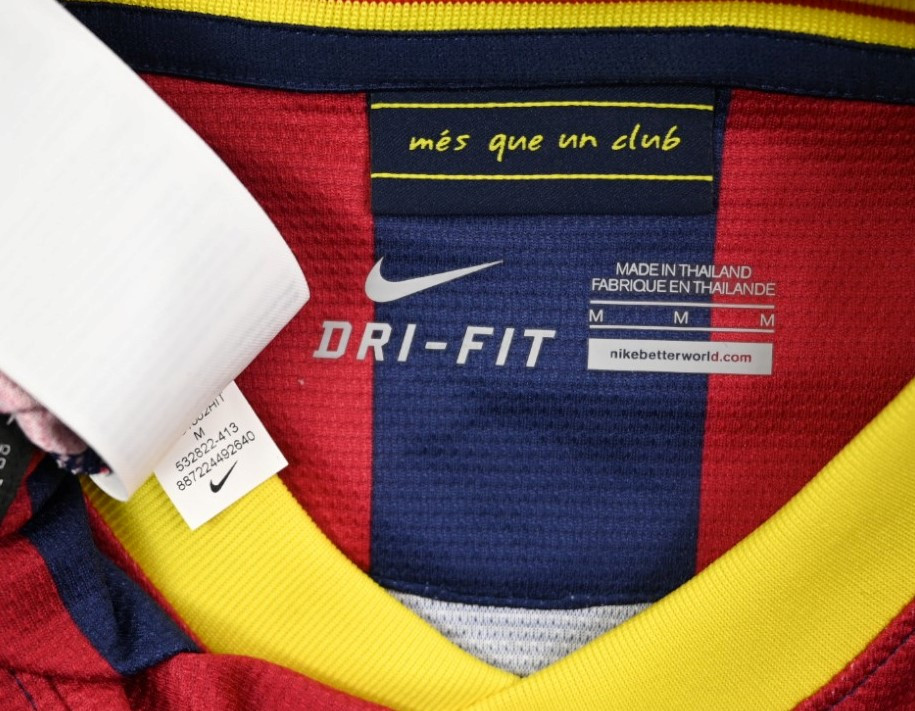 2013-14 BARCELONA *MESSI* SHIRT M