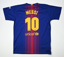 2017-18 FC BARCELONA *MESSI* SHIRT XL. BOYS
