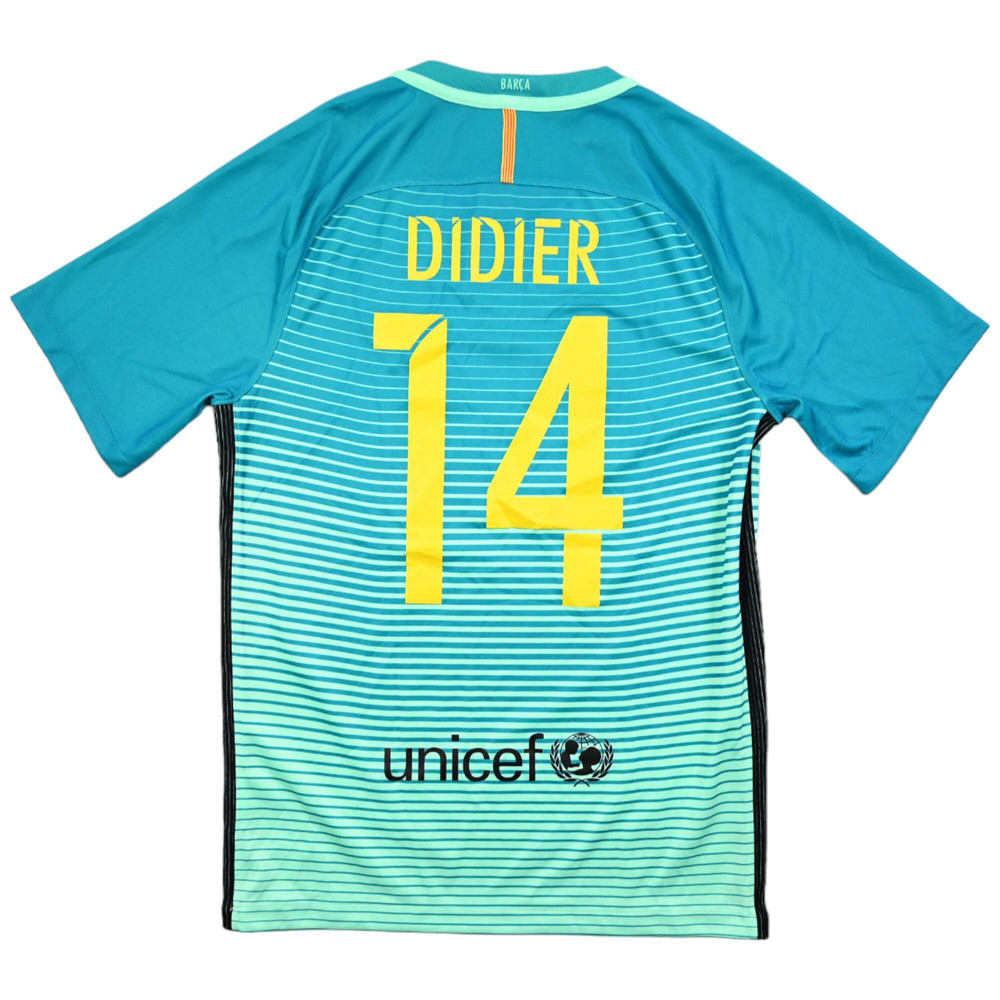 2016-17 FC BARCELONA *DIDIER* SHIRT S