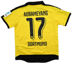 2015-16 BORUSSIA DORTMUND *AUBAMEYANG* SHIRT XXL .BOYS