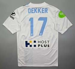 2014-16 MELBOURNE CITY FC *DEKKER* SHIRT S