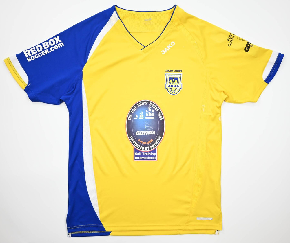 2008-09 ARKA GDYNIA KOSZULKA 80-lecie S