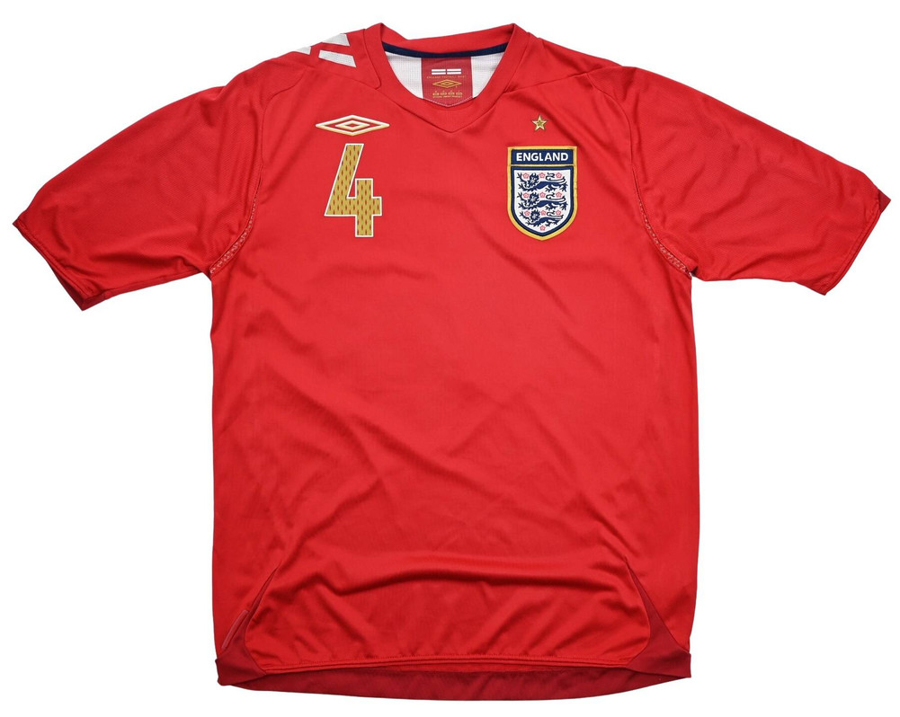 2006-08 ENGLAND *GERRARD* SHIRT L