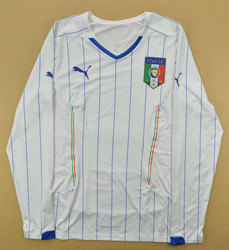 2014-15 ITALY LONGSLEEVE PLAYER ISSUE SHIRT XL