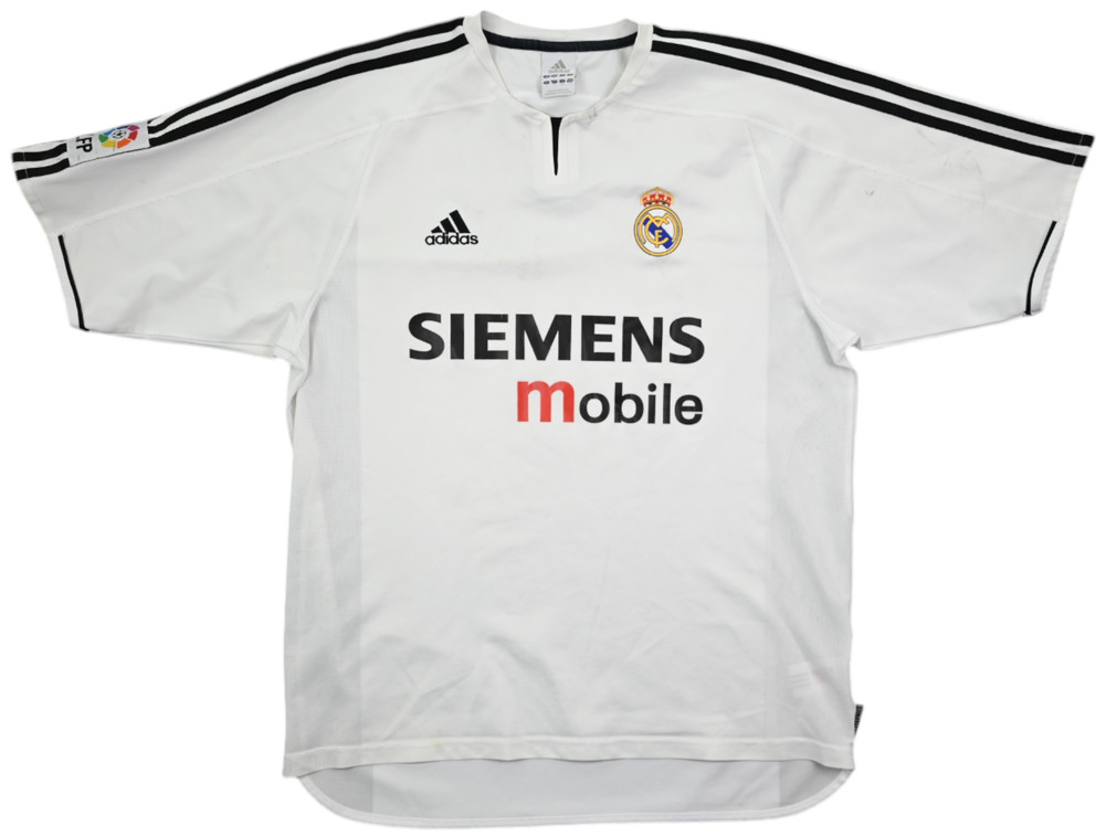 2003-04 REAL MADRID *ZIDANE* SHIRT L