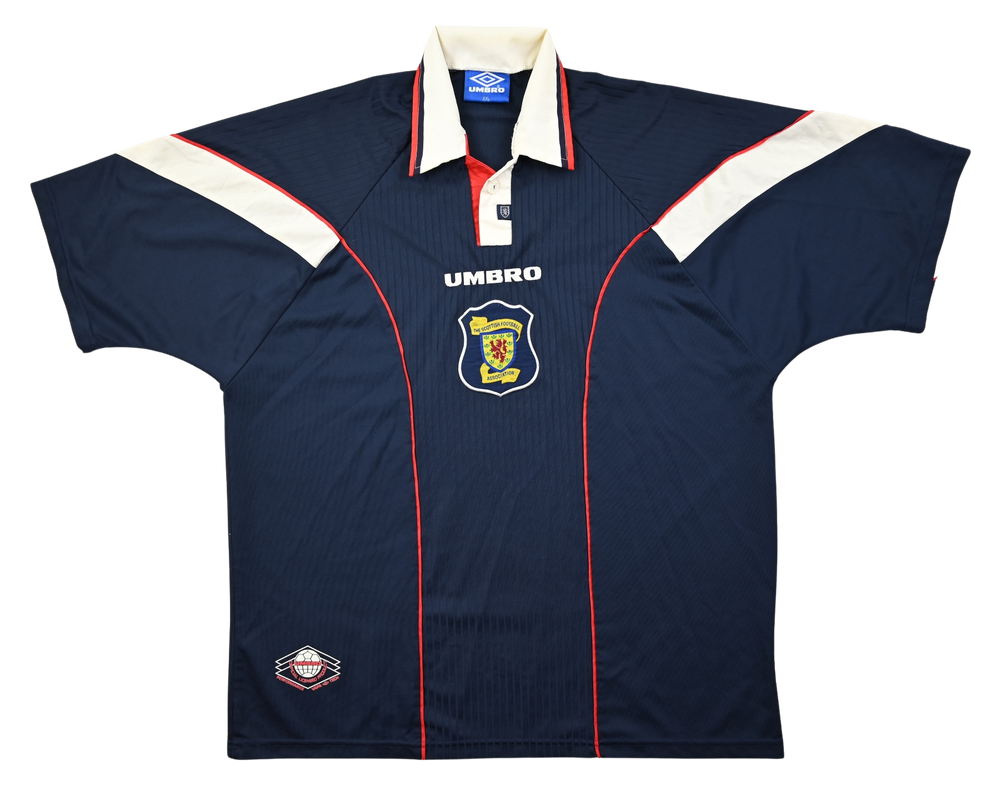 1997-98 SCOTLAND SHIRT XXL