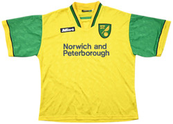 1996-97 NORWICH CITY SHIRT XL