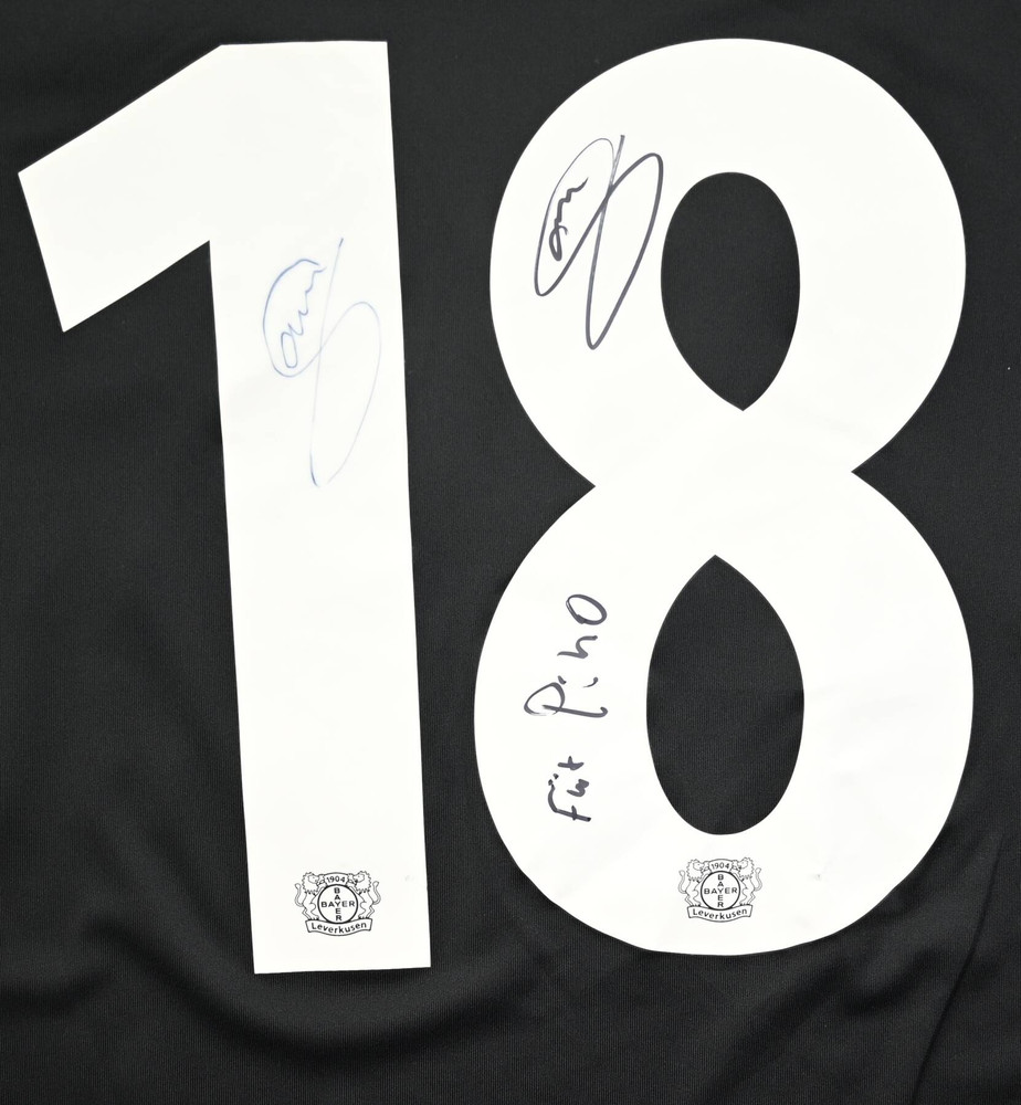 2013-14 BAYER LEVERKUSEN *SIDNEY SAM* SHIRT with autograph M 