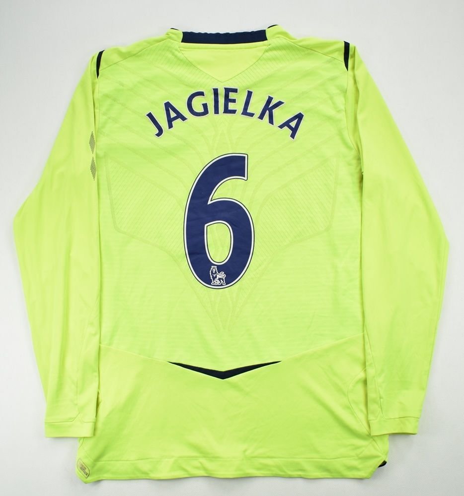 2008-09 EVERTON *JAGIELKA* LONGSLEEVE SHIRT M