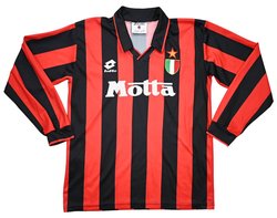 1992-93 AC MILAN LONGSLEEVE S