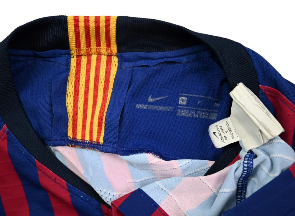 2018-19 BARCELONA *SERGIO* PLAYER ISSUE VAPORKNIT KOSZULKA S