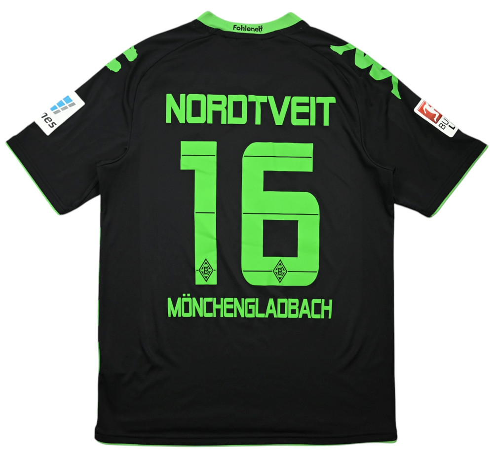 2014-15 BORUSSIA MONCHENGLADBACH *NORDTVEIT* PLAYER ISSUE SHIRT M
