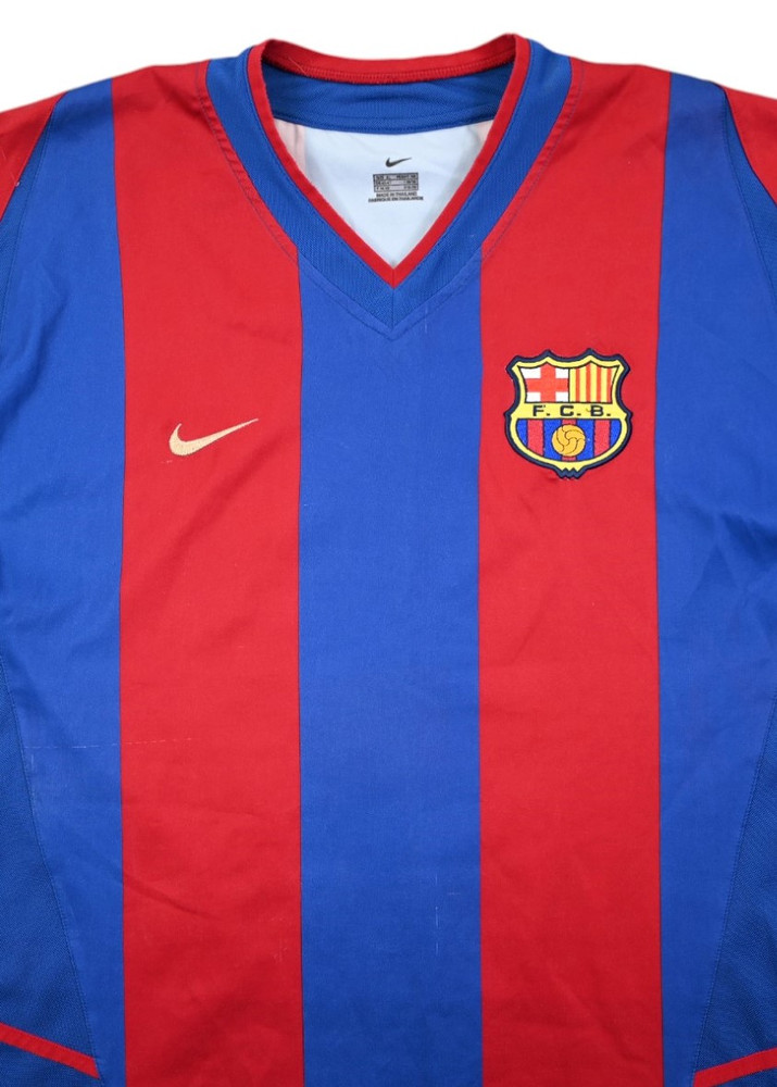 2002-03 BARCELONA *PUYOL* SHIRT XL