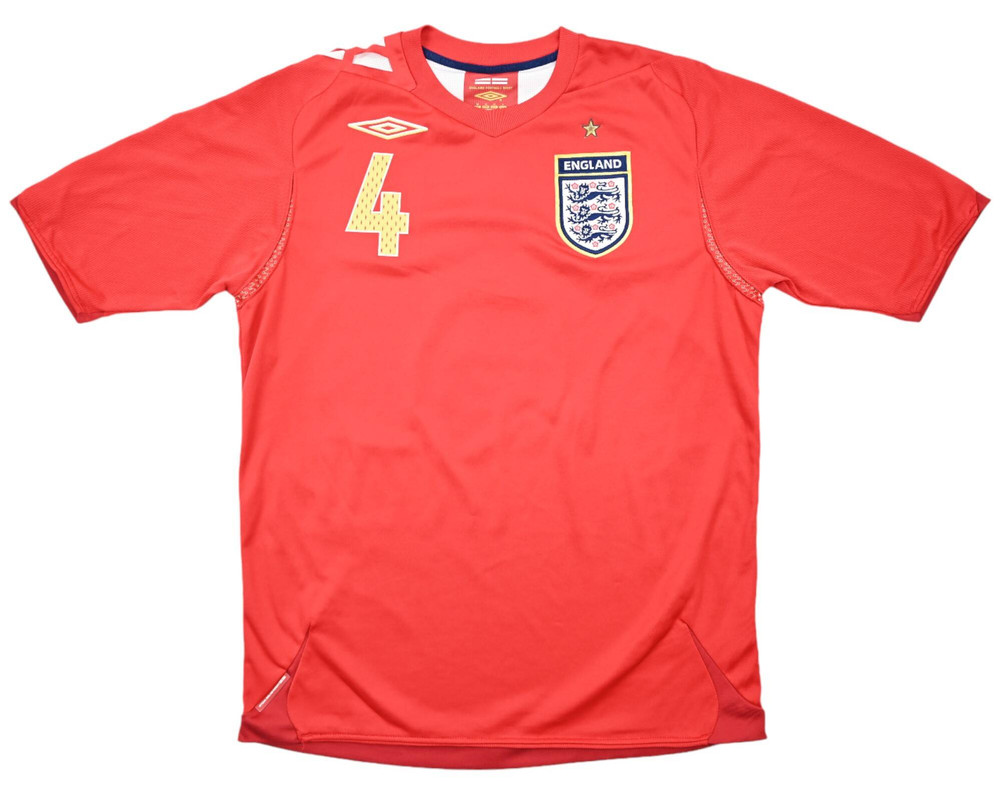 2006-08 ENGLAND *GERRARD* SHIRT M