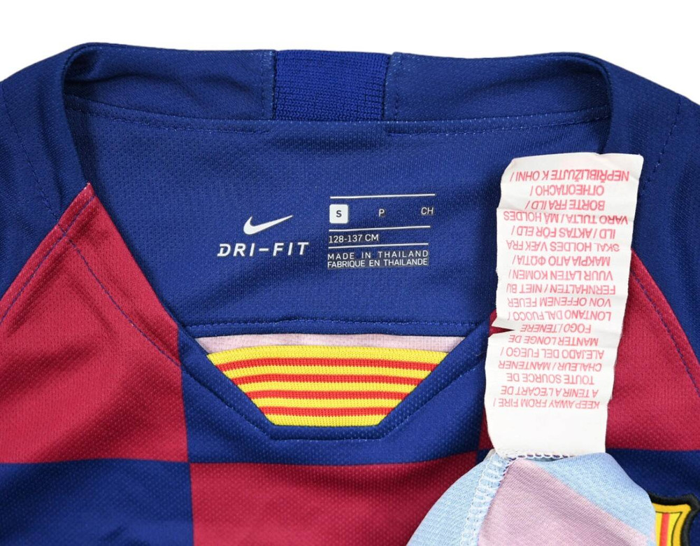 2019-20 FC BARCELONA SHIRT S. BOYS