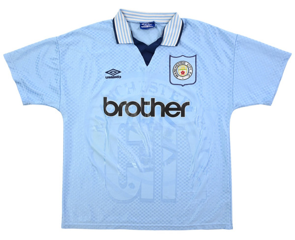 1995-97 MANCHESTER CITY SHIRT L