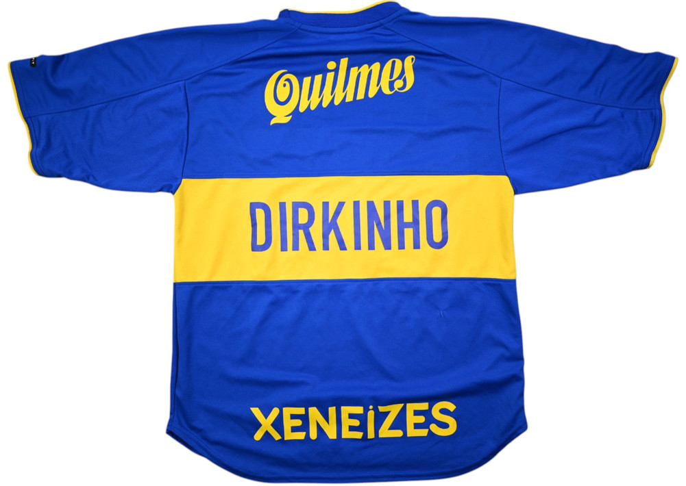 2000-01 BOCA JUNIORS *DIRKINHO* SHIRT M