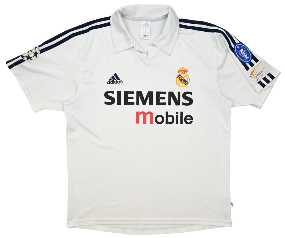 2002-03 REAL MADRID SHIRT L