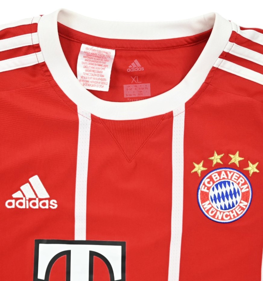 2017-18 BAYERN MUNCHEN LONGSLEEVE XL. BOYS