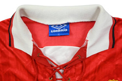 1992-94 MANCHESTER UNITED SHIRT XL
