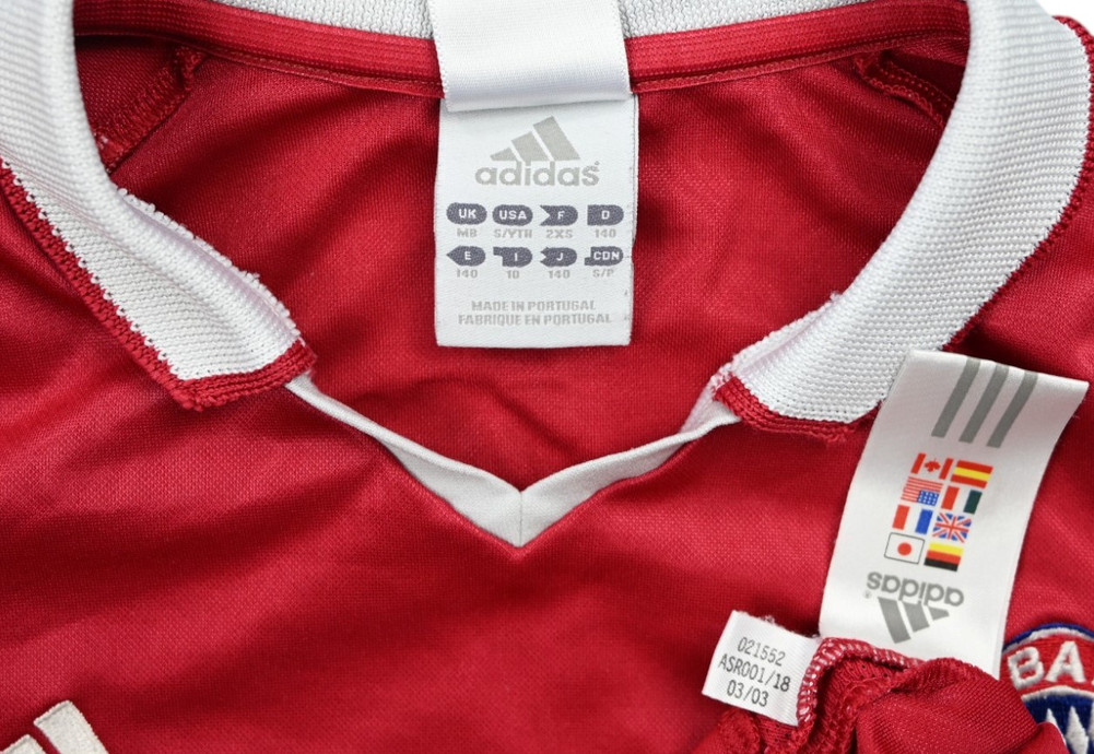 2003-04 BAYERN MUNCHENSHIRT M. BOYS