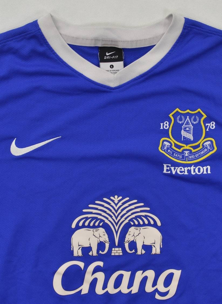 2012-13 EVERTON LONGSLEEVE SHIRT L