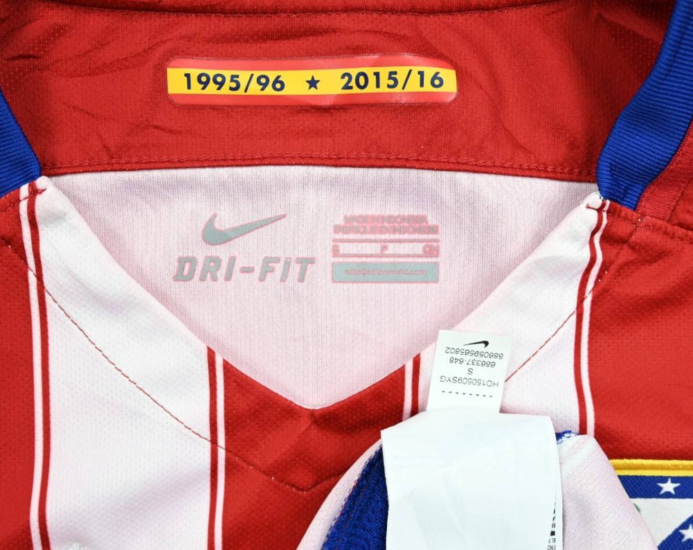 2015-16 ATLETICO MADRID SHIRT S