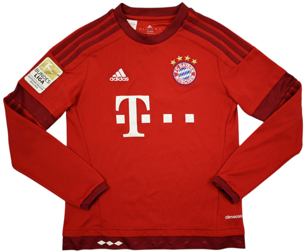 2015-16 BAYERN MUNCHEN *COSTA* LONGSLEEVE KOSZULKA M. BOYS