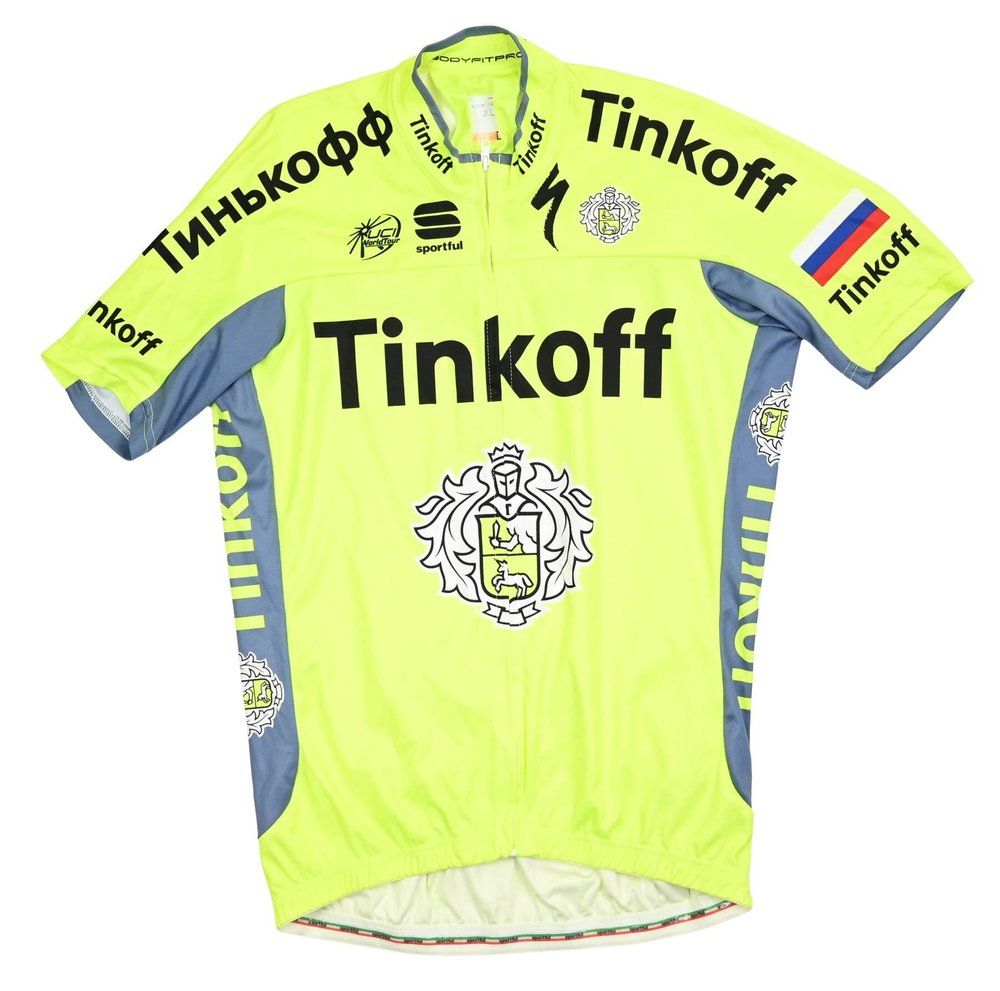 SPORTFUL TINKOFF SAXO BANK CYCLING SHIRT XL