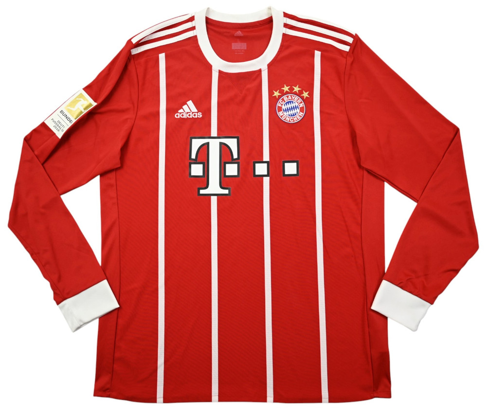 2017-18 BAYERN MUNCHEN LONGSLEEVE KOSZULKA L