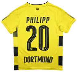 2017-18 BORUSSIA DORTMUND *PHILIPP* SHIRT XL. BOYS